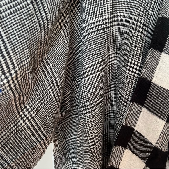 Do Everything in Love Women's Knit Plaid Check Kimono Cardigan Sweater one size - Picture 5 of 6